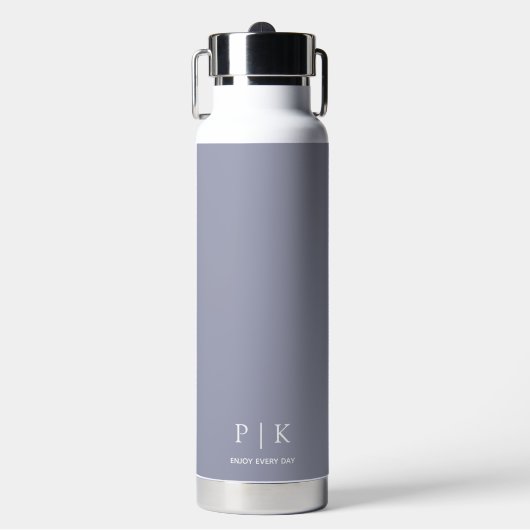 Aangepaste naammonogram 25oz waterfles (Voorkant)