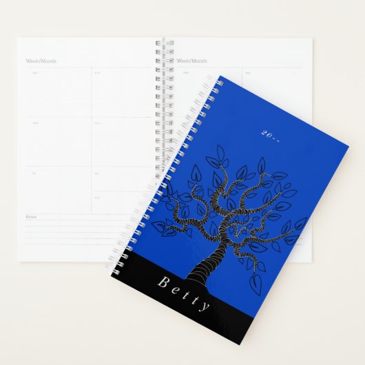 Aangepaste naamplanner met levensstructuur planner (Display)