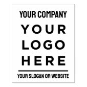 Aangepaste naamslogan van Business Logo Rubberstempel (Afrduk)