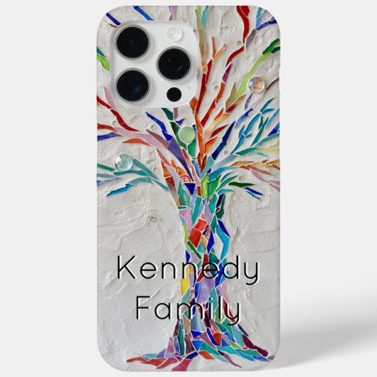 Aangepaste naamstructuur Case-Mate iPhone case (Achterkant)