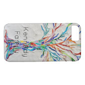 Aangepaste naamstructuur Case-Mate iPhone case (Achterkant (Horizontaal))