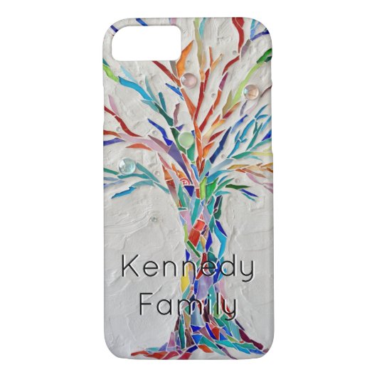 Aangepaste naamstructuur Case-Mate iPhone case (Achterkant)