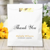 Aangepaste naamtekst bedankt Persoonlijk Bedankzakje