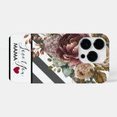 Aangepaste naamtelefoongevallen voor moeder iPhone hoesje (Achterkant horizontaal)