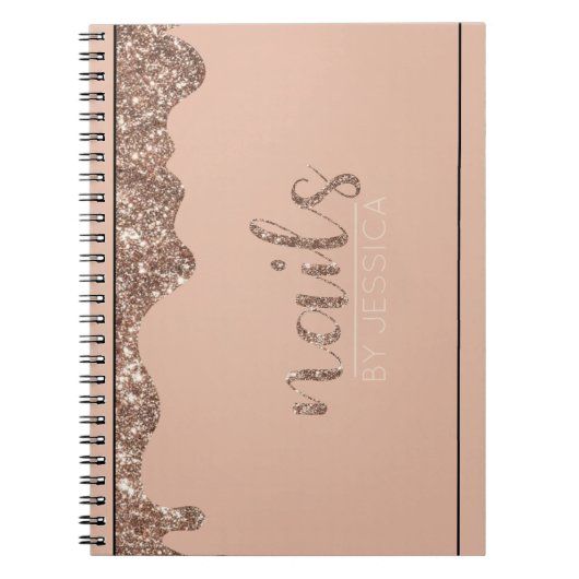 Aangepaste nageltech afspraak notitieboek (Voorkant)