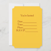 Aangepaste najaarsuitnodiging kaart (Achterkant)