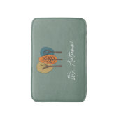 Aangepaste najaarwiskundelet badmat (Voorkant Verticaal)