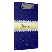 Aangepaste nakomelingen, goud, diamanten klembord (Rechts)