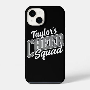 Aangepaste NAME Cheerleader School Varsity Cheer S iPhone 14 Hoesje