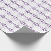 Aangepaste namen, 50e Jubileum voor bruiloft naar  Cadeaupapier (Hoek)