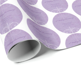 Aangepaste namen, 50e Jubileum voor bruiloft naar  Cadeaupapier