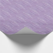 Aangepaste namen, 50e Jubileum voor bruiloft naar  Cadeaupapier (Hoek)