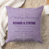 Aangepaste namen, 50e Jubileum voor bruiloft naar  Kussen (Deken)