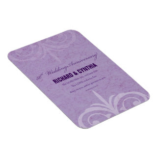 Aangepaste namen, 50e Jubileum voor bruiloft naar  Magneet