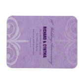 Aangepaste namen, 50e Jubileum voor bruiloft naar  Magneet (Horizontaal)