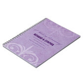 Aangepaste namen, 50e Jubileum voor bruiloft naar  Notitieboek (Linkerzijde)