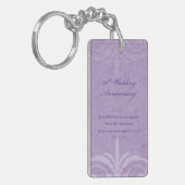 Aangepaste namen, 50e Jubileum voor bruiloft naar  Sleutelhanger (Voorkant Links)