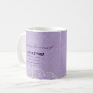 Aangepaste namen, 50ste huwelijksverjaardag voor k koffiemok