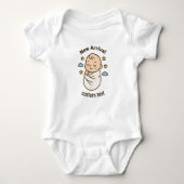 Aangepaste Namen Baby Bodysuit (Voorkant)