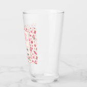 Aangepaste namen, Girly Galentine's Day Pint Glass Glas (Links)