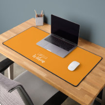 Aangepaste namen moderne oranje minimalistisch