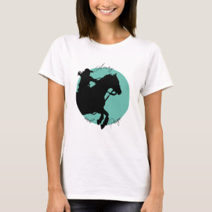 Aangepaste Namen Paard Meisje T-shirt