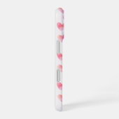 Aangepaste Namen Romantisch Roze Liefdesontwerp - iPhone 16 Hoesje (Rechterkant)