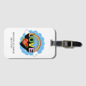 Aangepaste namen / tekst "Liefde is Liefde" Bagagelabel (Voorkant (horizontaal))