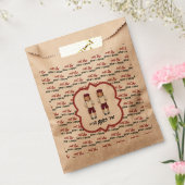 Aangepaste namen Twin Boys Upsherin voorkeurstasse Bedankzakje (Gezegeld)