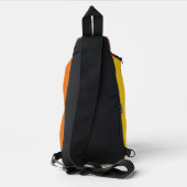 Aangepaste namen voor Heart Pattern Sling Bag (Achterkant)