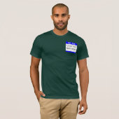 Aangepaste Nametag T-Shirt (Voorkant volledig)