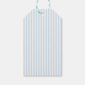 Aangepaste Narcis Schildering Zeevaart Streep Brui Cadeaulabel (Achterkant)