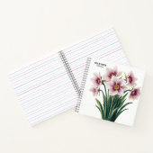 Aangepaste Narcissus Bloom - December Gift Notitieboek (Binnen)