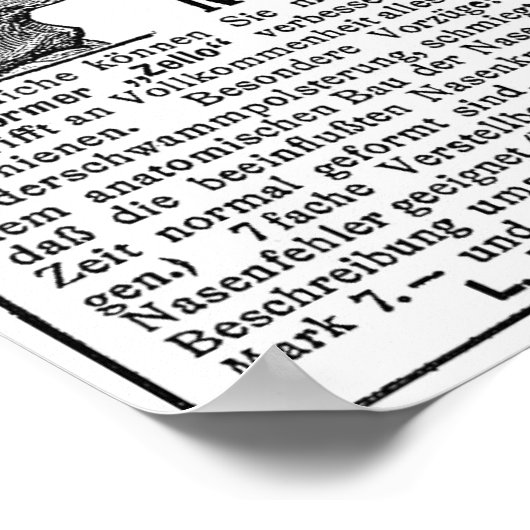 Aangepaste  Nasal Correction Print (Hoek)