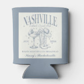 Aangepaste Nashville Bachelorette Rodeo Cocktail Blikjeskoeler (Achterkant)