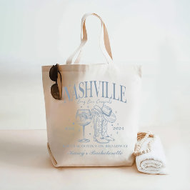 Aangepaste Nashville Bachelorette Rodeo Cocktail Tote Bag