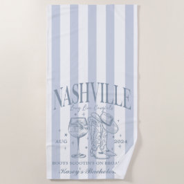 Aangepaste Nashville Bachelorette Rodeo Strandlake Strandlaken