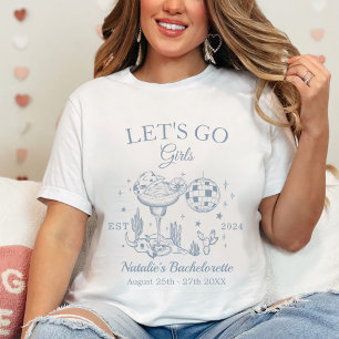 Aangepaste Nashville vrijgezellenfeest social club T-shirt