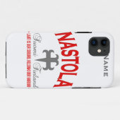 Aangepaste Nastola iPhone 5 Hoesje-Mate Case-Mate iPhone Case (Achterkant (horizontaal))