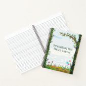 Aangepaste natuur Journal Notitieboek (Binnen)