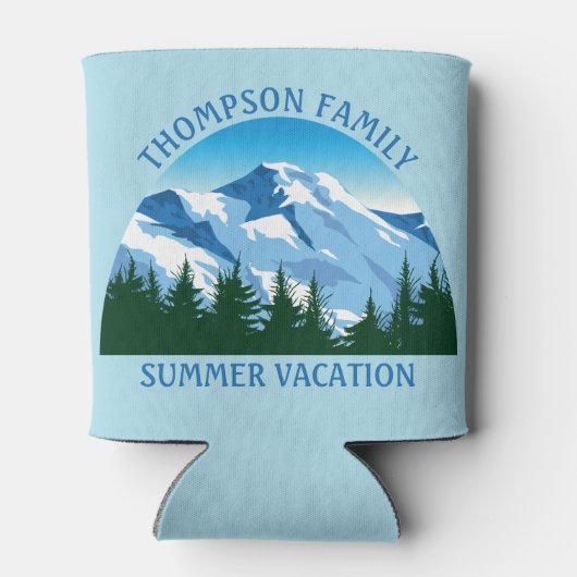 Aangepaste Natuur voor gevaccineerd blauw gebergte Blikjeskoeler (Achterkant)