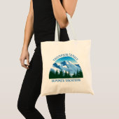 Aangepaste Natuur voor gevaccineerd blauw gebergte Tote Bag (Voorkant (product))