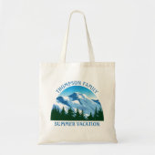 Aangepaste Natuur voor gevaccineerd blauw gebergte Tote Bag (Voorkant)