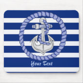 Aangepaste Nautical Anchor 2 Muismat (Voorkant)