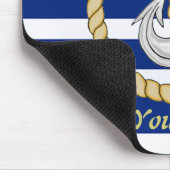 Aangepaste Nautical Anchor 3 Muismat (Hoek)