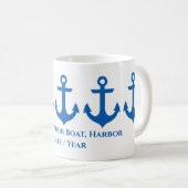 Aangepaste Nautical Coffee-Mok Koffiemok (Voorkant rechts)
