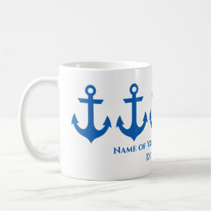 Aangepaste Nautical Coffee-Mok Koffiemok