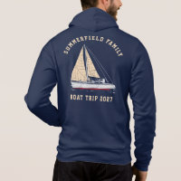 Aangepaste Nautical Matking Family Annual Boat Tri