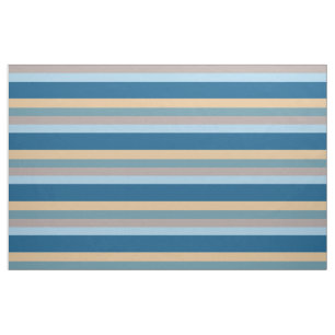Aangepaste Nautical Stripes fabric Stof
