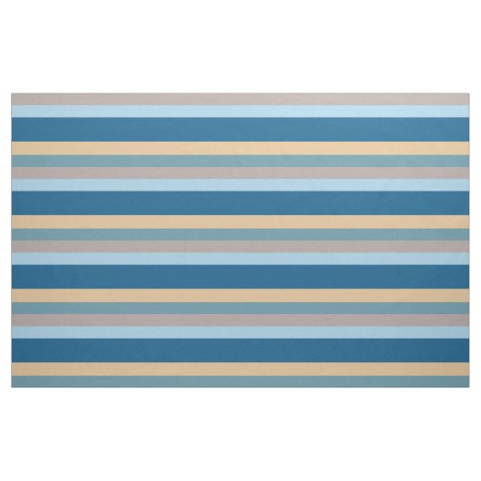 Aangepaste Nautical Stripes fabric Stof (Yard (91,4 cm))